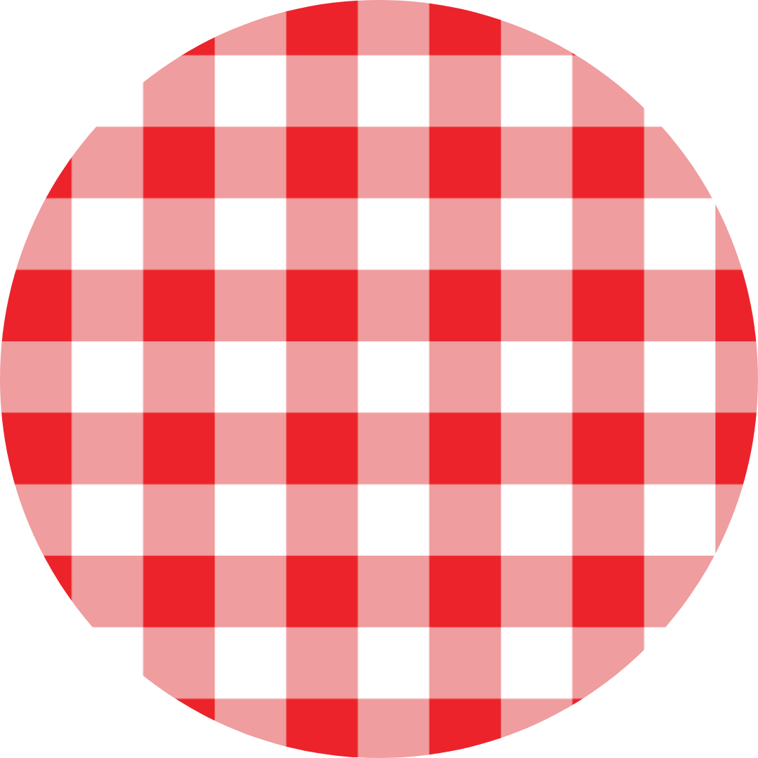 Coco & Pud Gingham Red Design