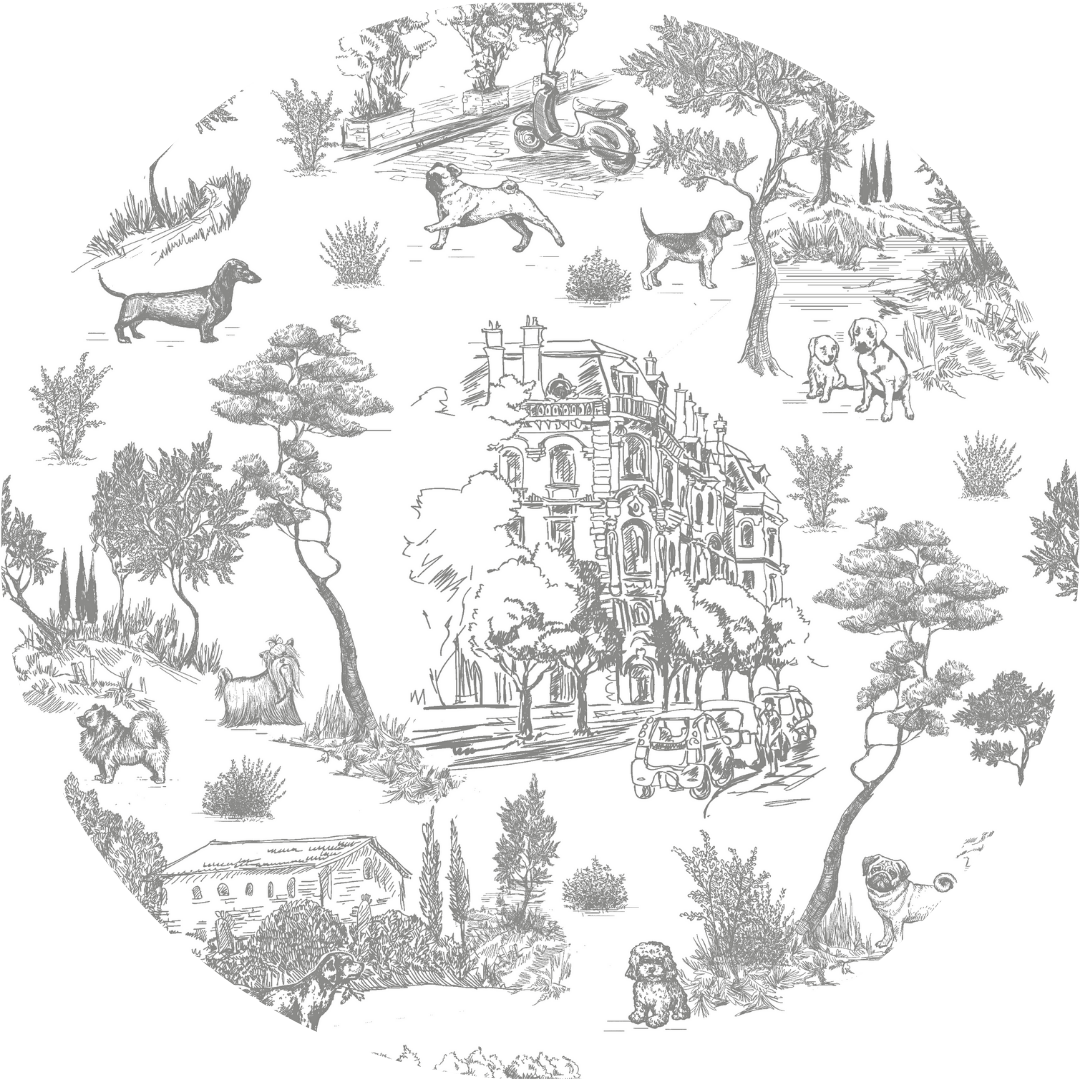 Toile de Chien Grey