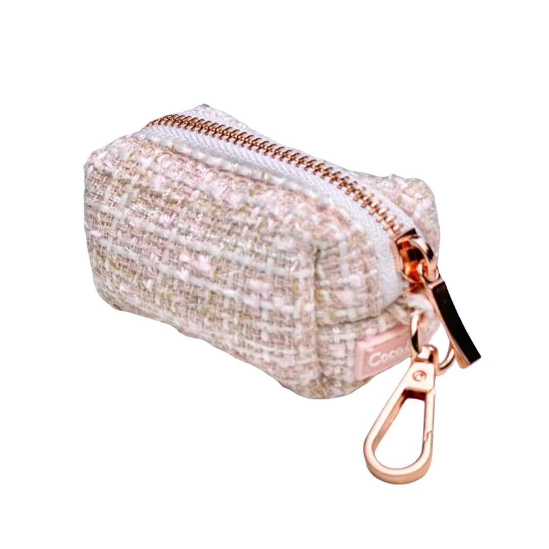 Coco & Pud Boucle de Luxe Dog Waste Bag - Rose Blush