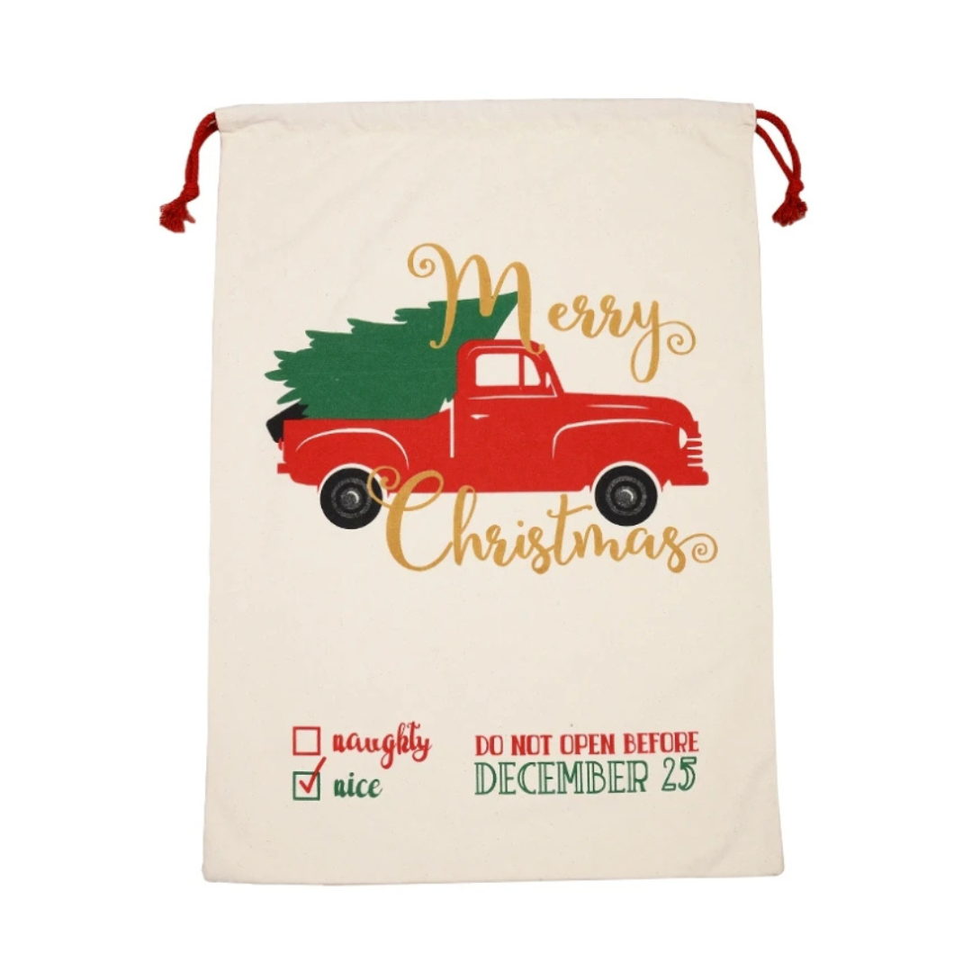 Coco & Pud Christmas Pet Santa Sack - Merry CHristmas