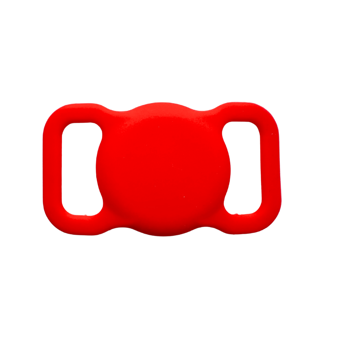 Coco & Pud Pet AirTag Holder Australia - Red