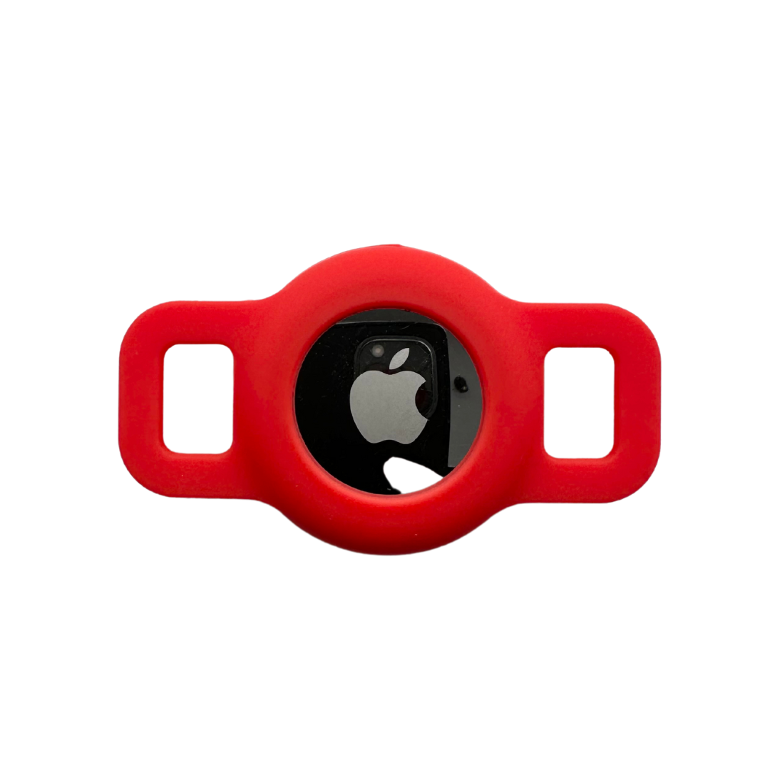 Coco & Pud Pet AirTag Holder - Red (XXS/Cat + Cat Harnesses)