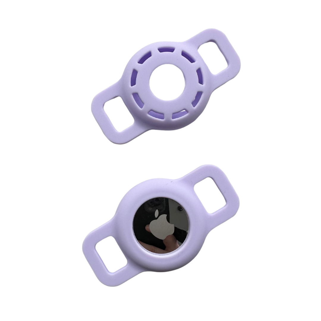 Coco & Pud Pet AirTag Holder - Lilac (XXS/Cat + Cat Harnesses)