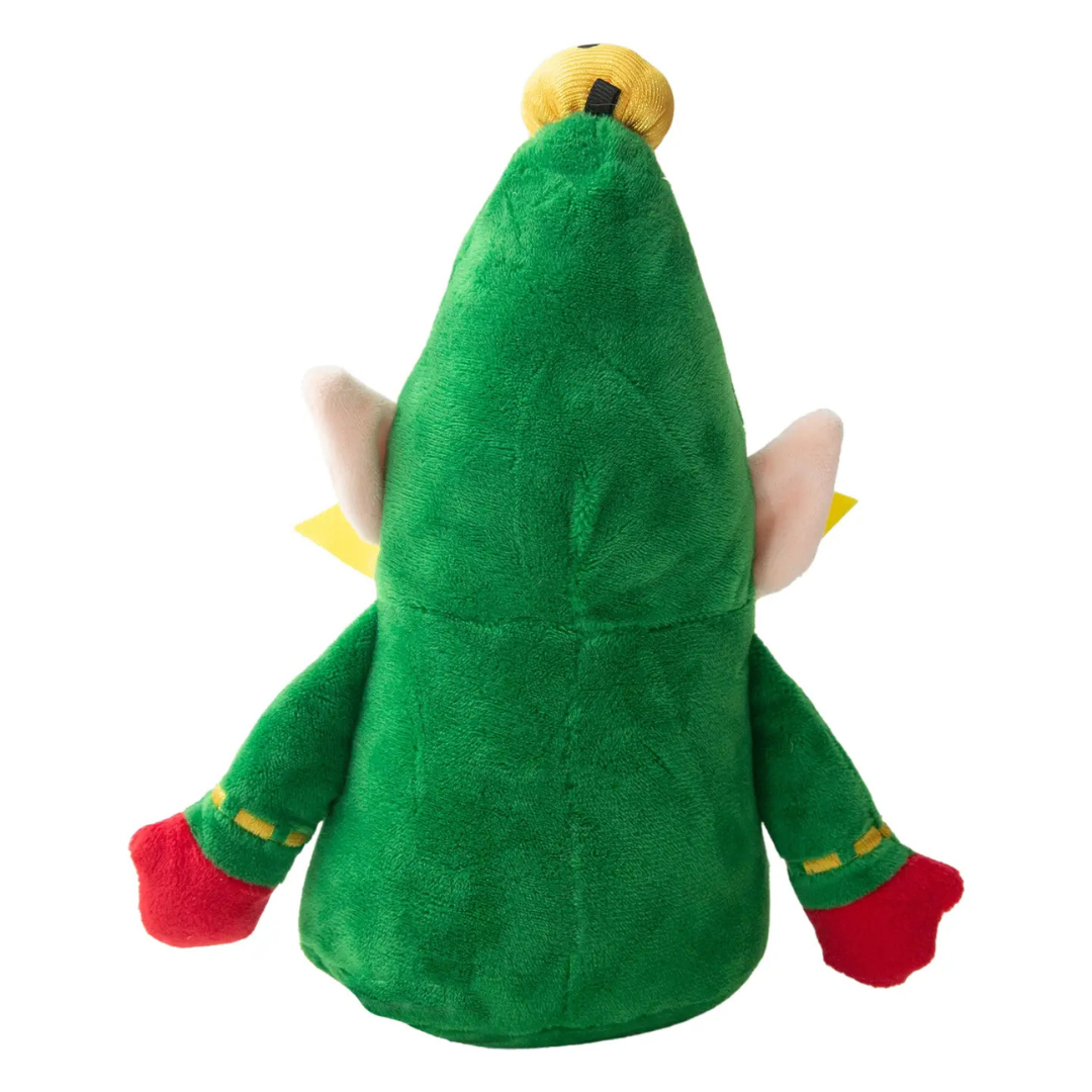 Coco & Pud Elf The Gnome Christmas Dog Toy back - Snug Arooz