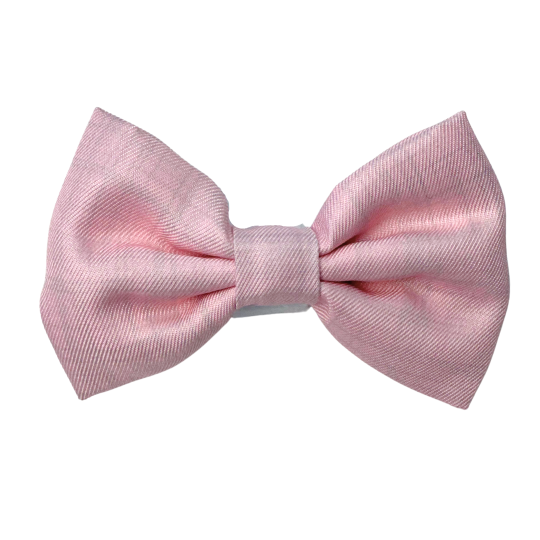 Coco & Pud Essential Pup Dog Bow Tie - Blossom Pink