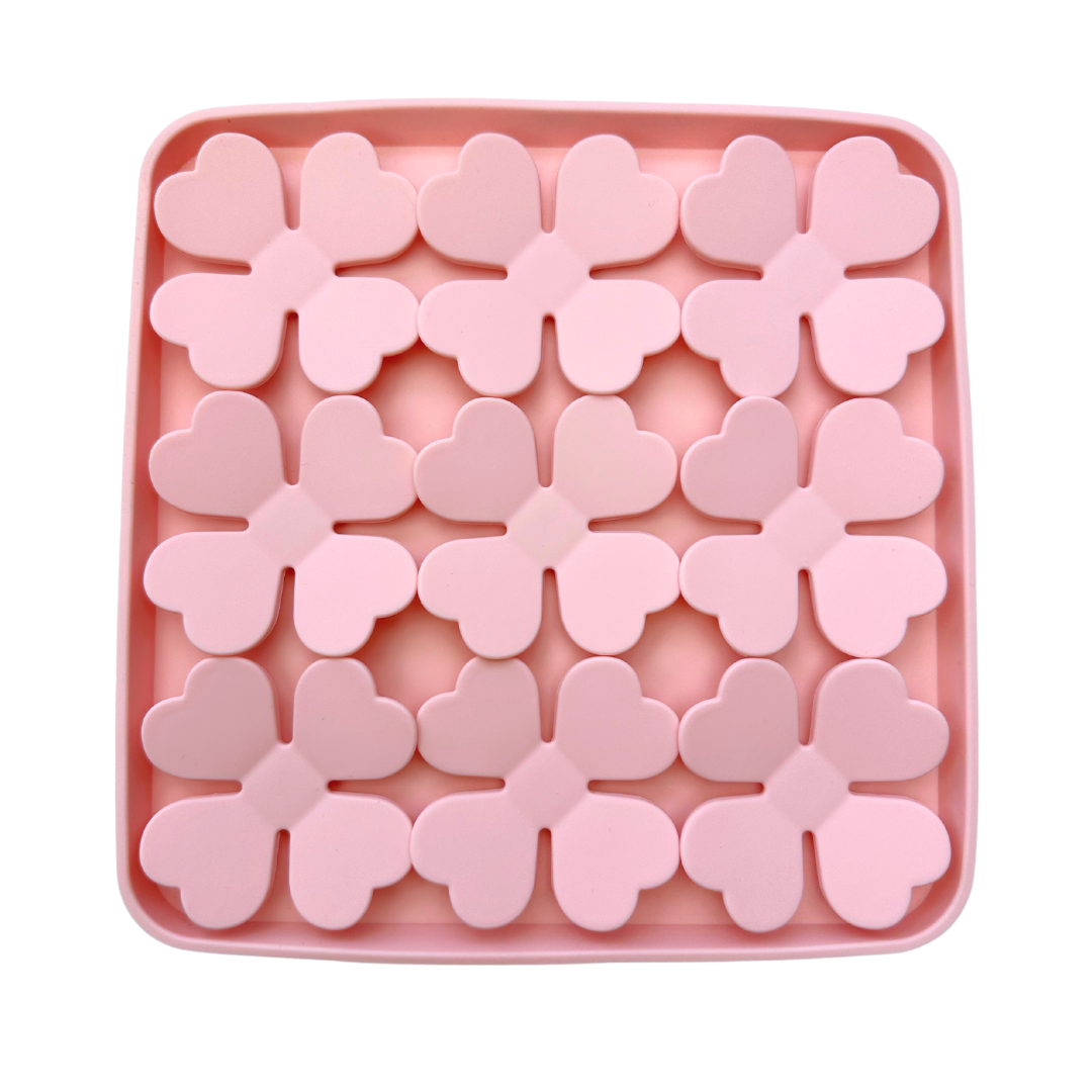 Coco & Pud Flower Slow Feeder Non-Slip Mat - Rose