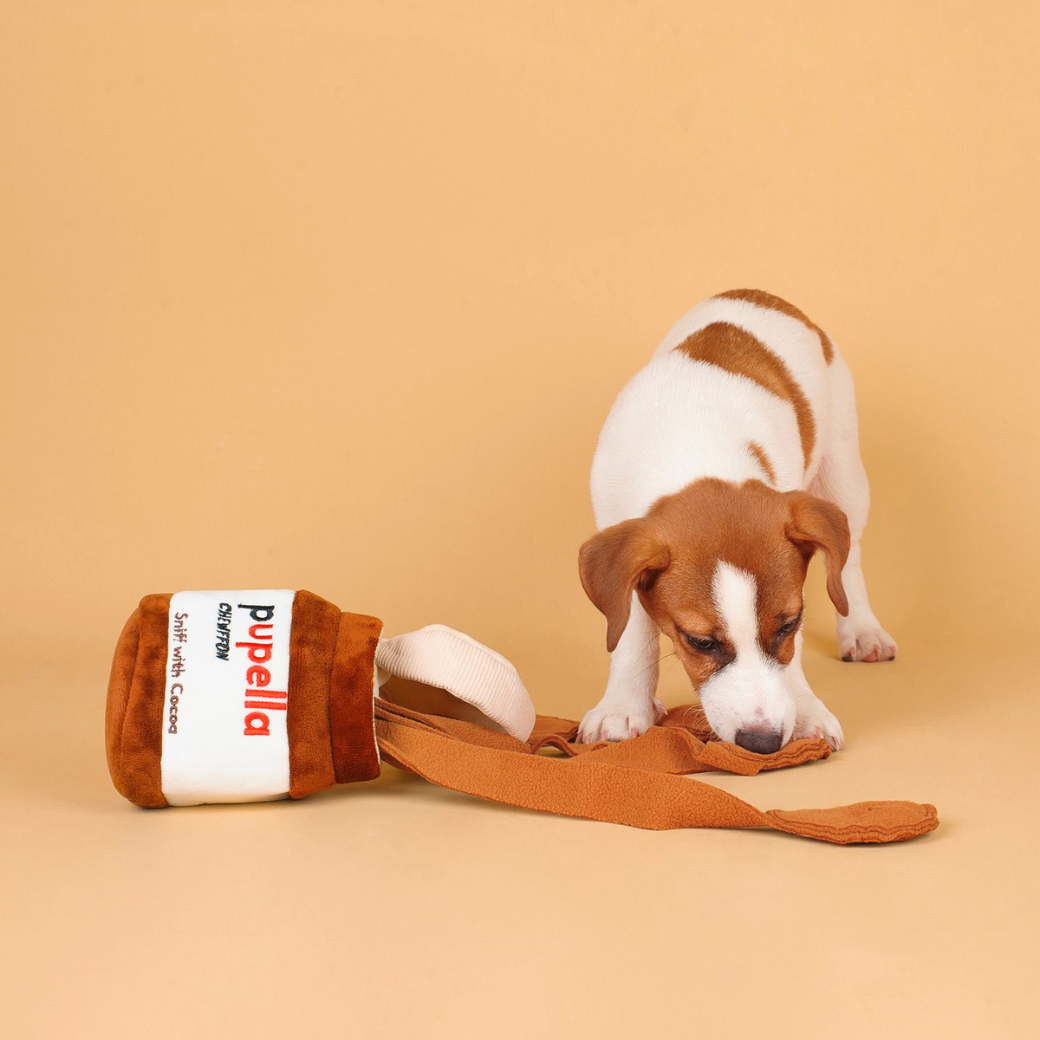 Pupella Jar Interactive Dog Snuffle Puzzle Dog Toy