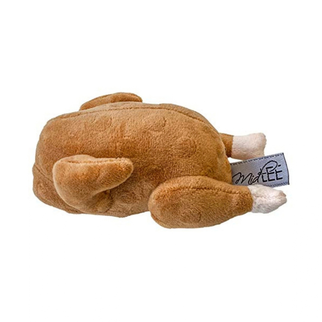 Coco & Pud Roasted Christmas Turkey Plush Dog Toy - Midlee Designs
