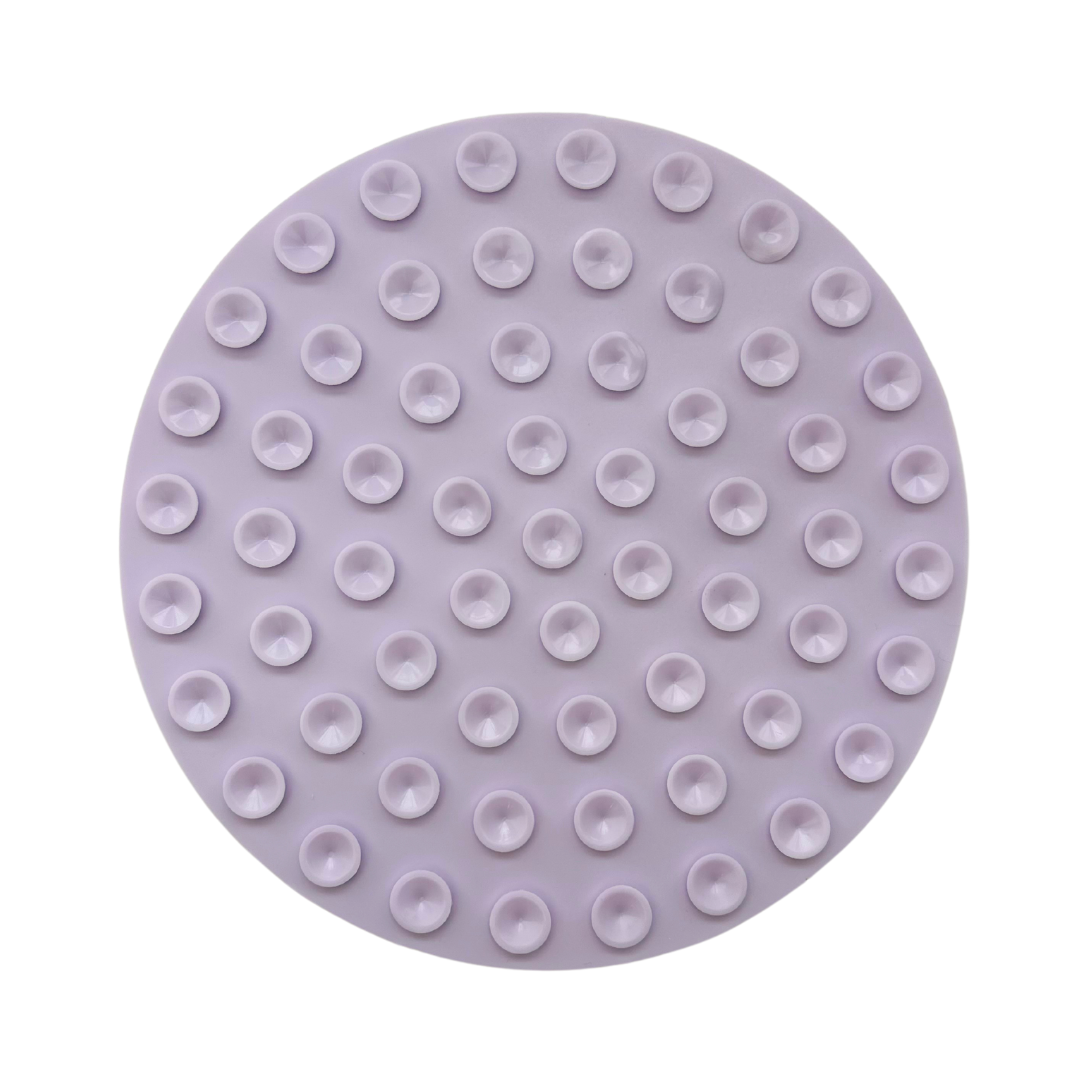 Coco & Pud Round non slip Lick Mat suction underside - Lilac