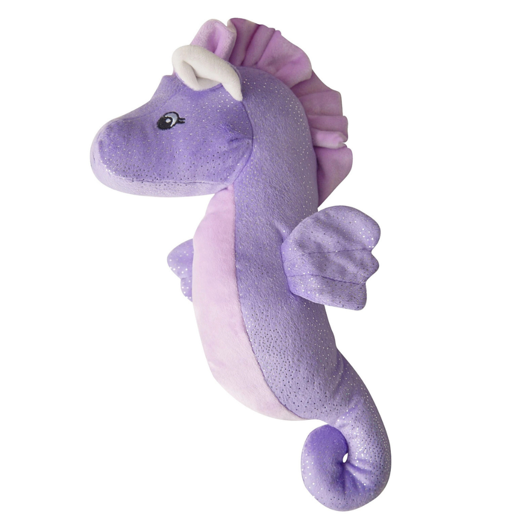 Coco & Pud Shelly The Sea Horse plush Dog Toy - SnugArooz