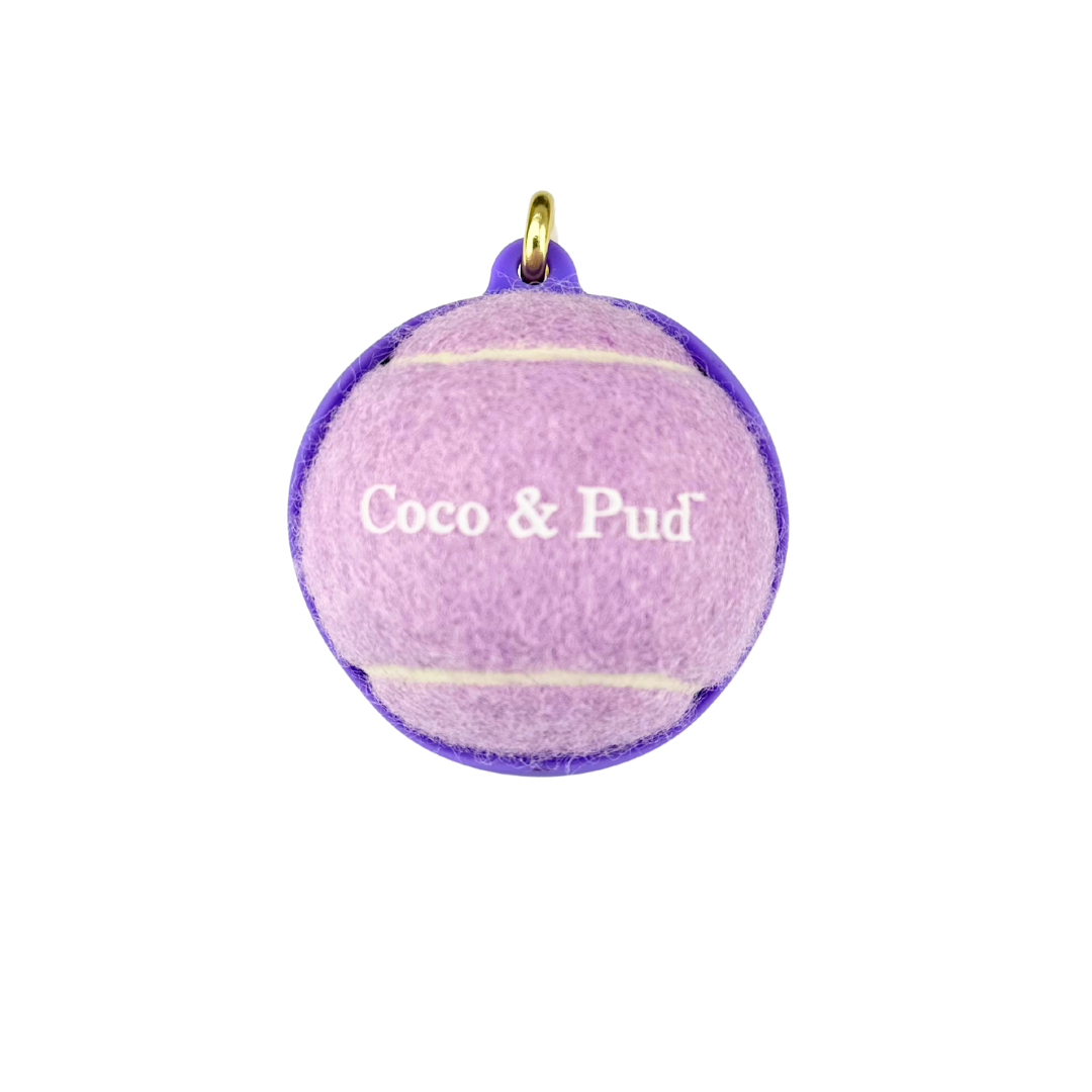 Coco & Pud Tennis Ball Holder - Purple