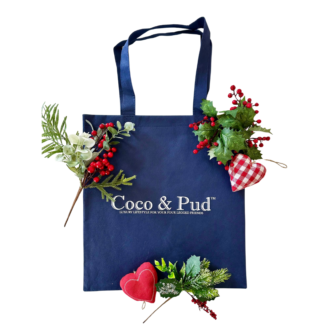 Coco & Pud Branded Tote Bag Navy