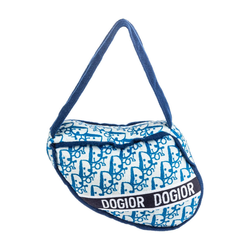 Dogior Saddle Bag Dog Toy - Navy