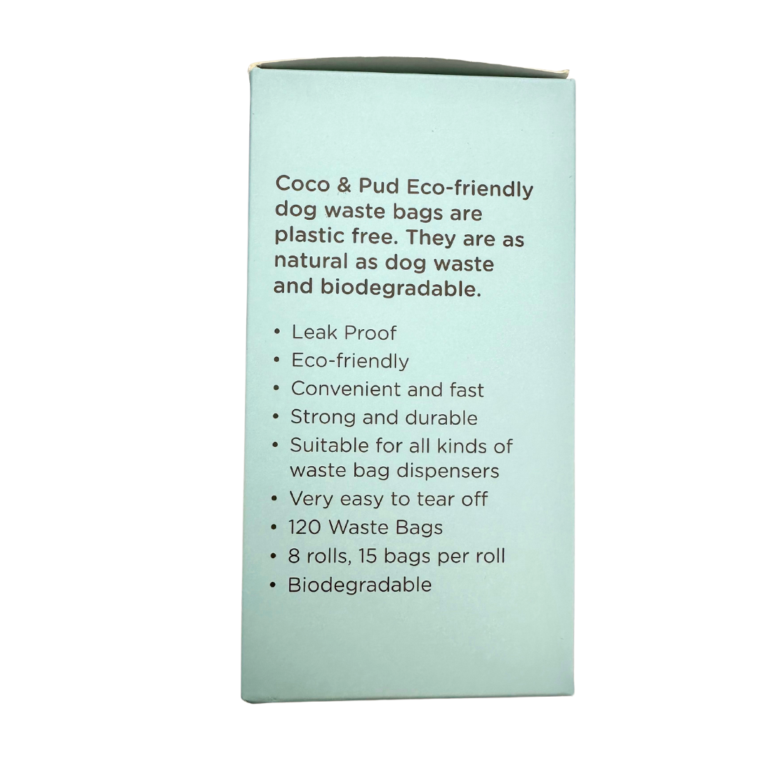 Eco-Friendly Dog Waste Bags - Coco & Pud