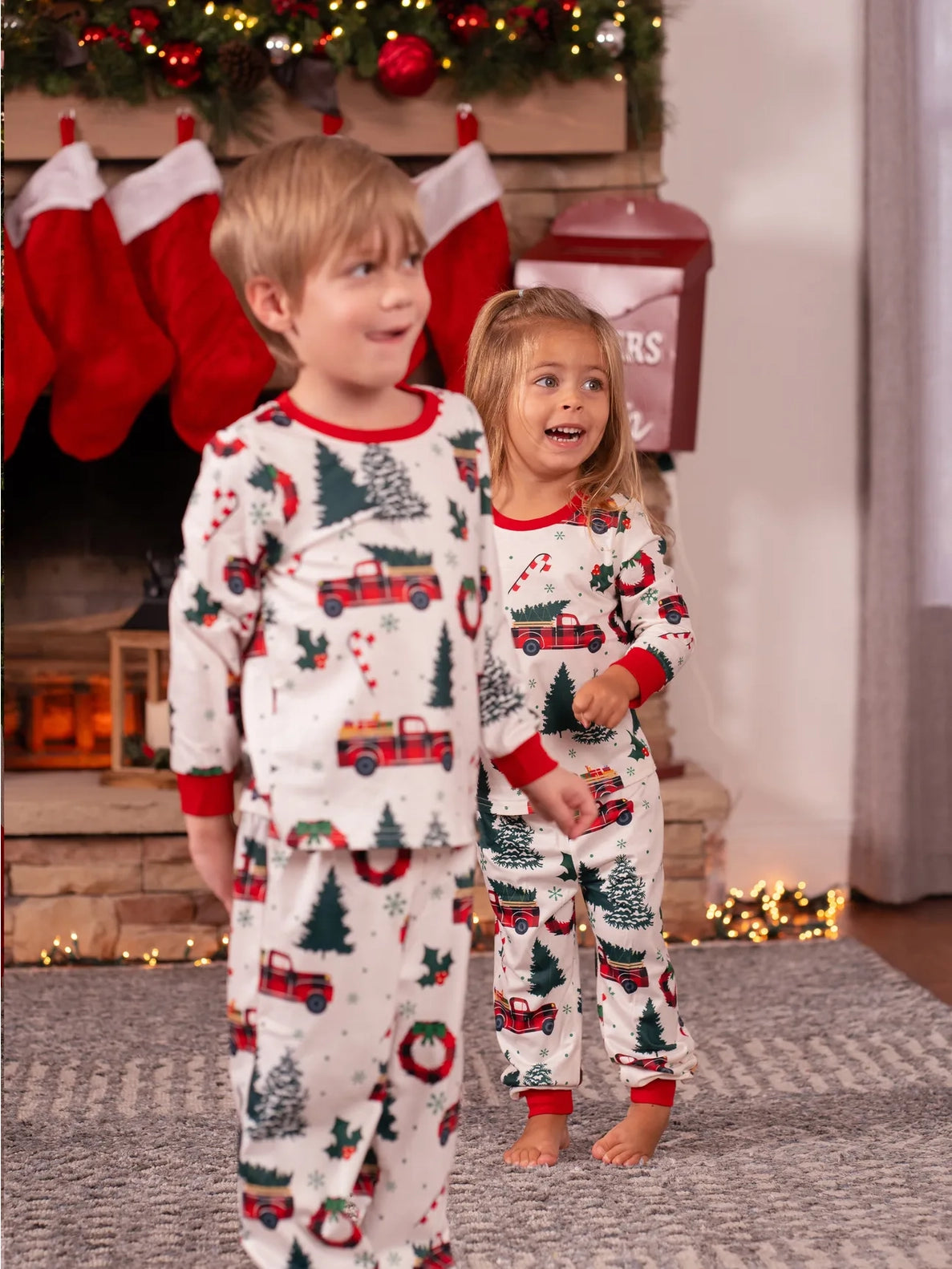 Home For Christmas Children's Pyjamas - Coco & Pud