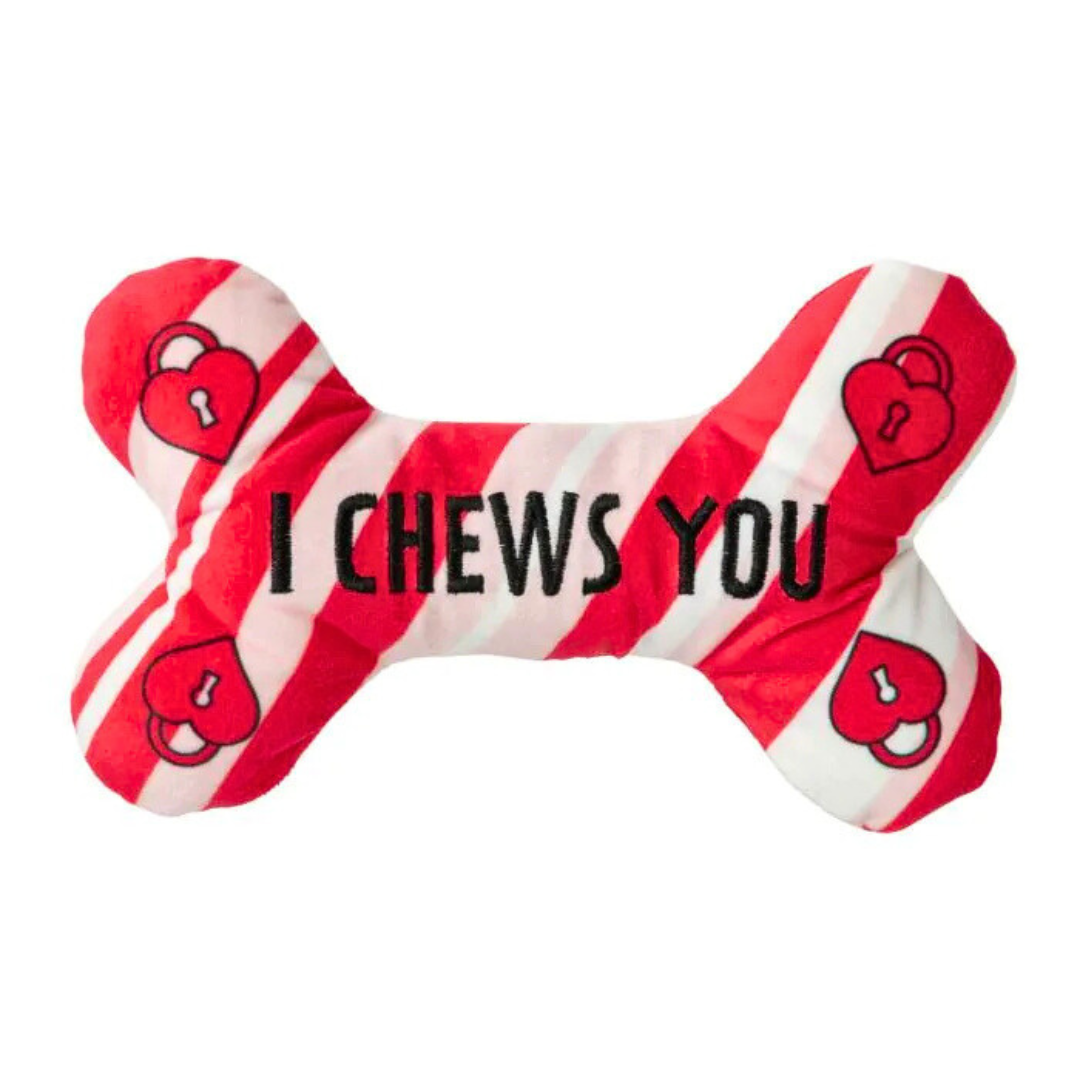 I Chews You Bones 2pk Dog Toy