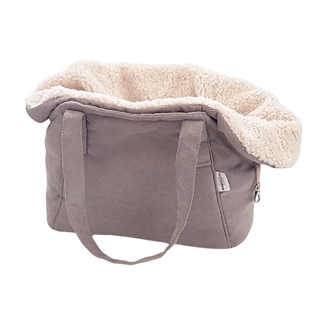 Madison Dog/ Puppy Carrier - Mouse