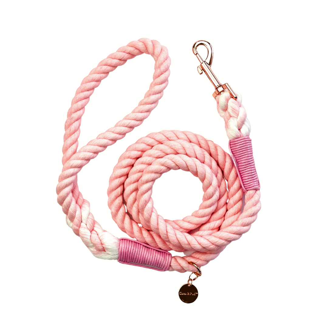 Coco & Pud Rose Rope Lead