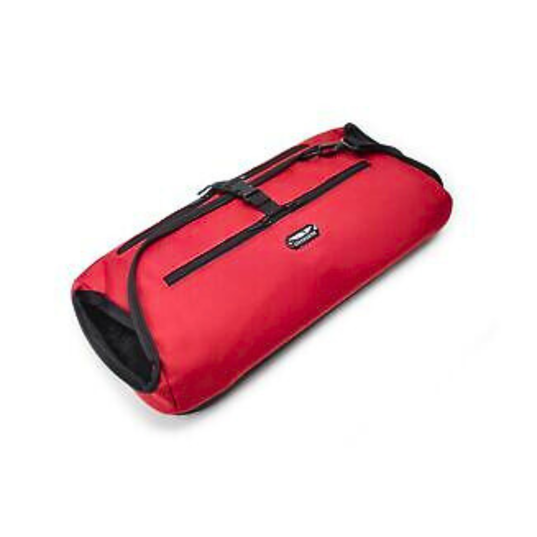 Coco & Pud Sleepypod Air Pet Carrier folded flat - Strawberry Red