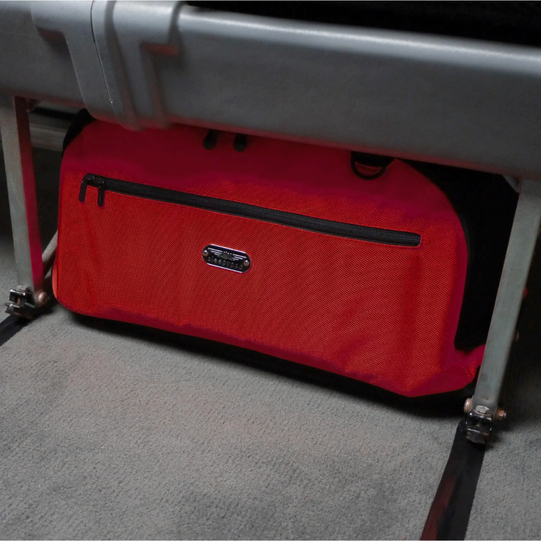 Coco & Pd Sleepypod Air Pet Carrier under plane seat - Strawberry Red