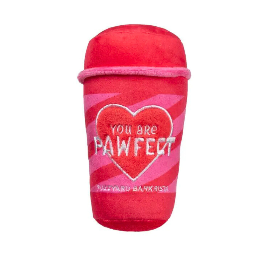 Coco & Pud You are Pawfect Puppuccino Valentine's Day Dog Toy - Fuzzyard