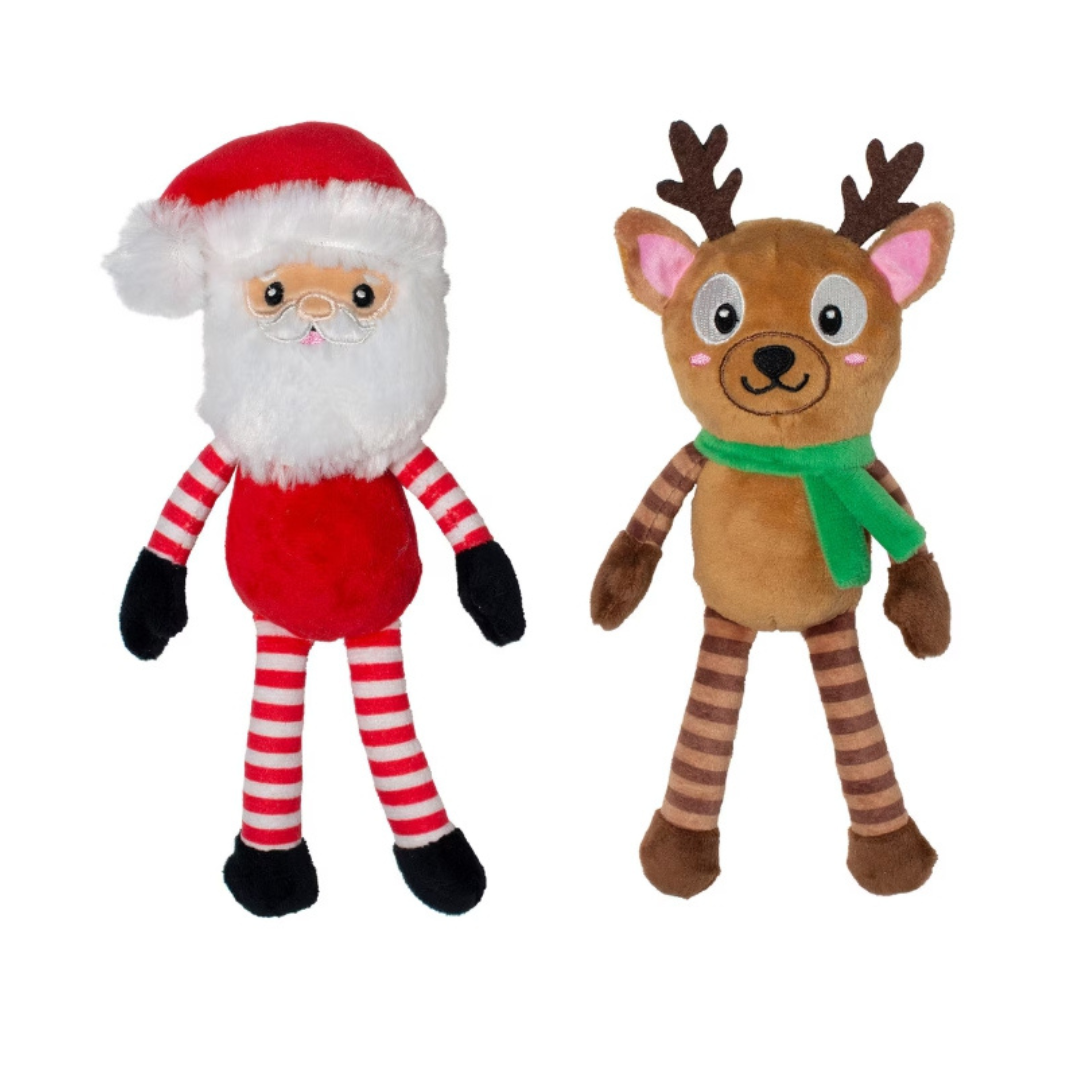 Coco & Pud Friends at Frost Sight Christmas Dog Toy Set - Fringe Studios