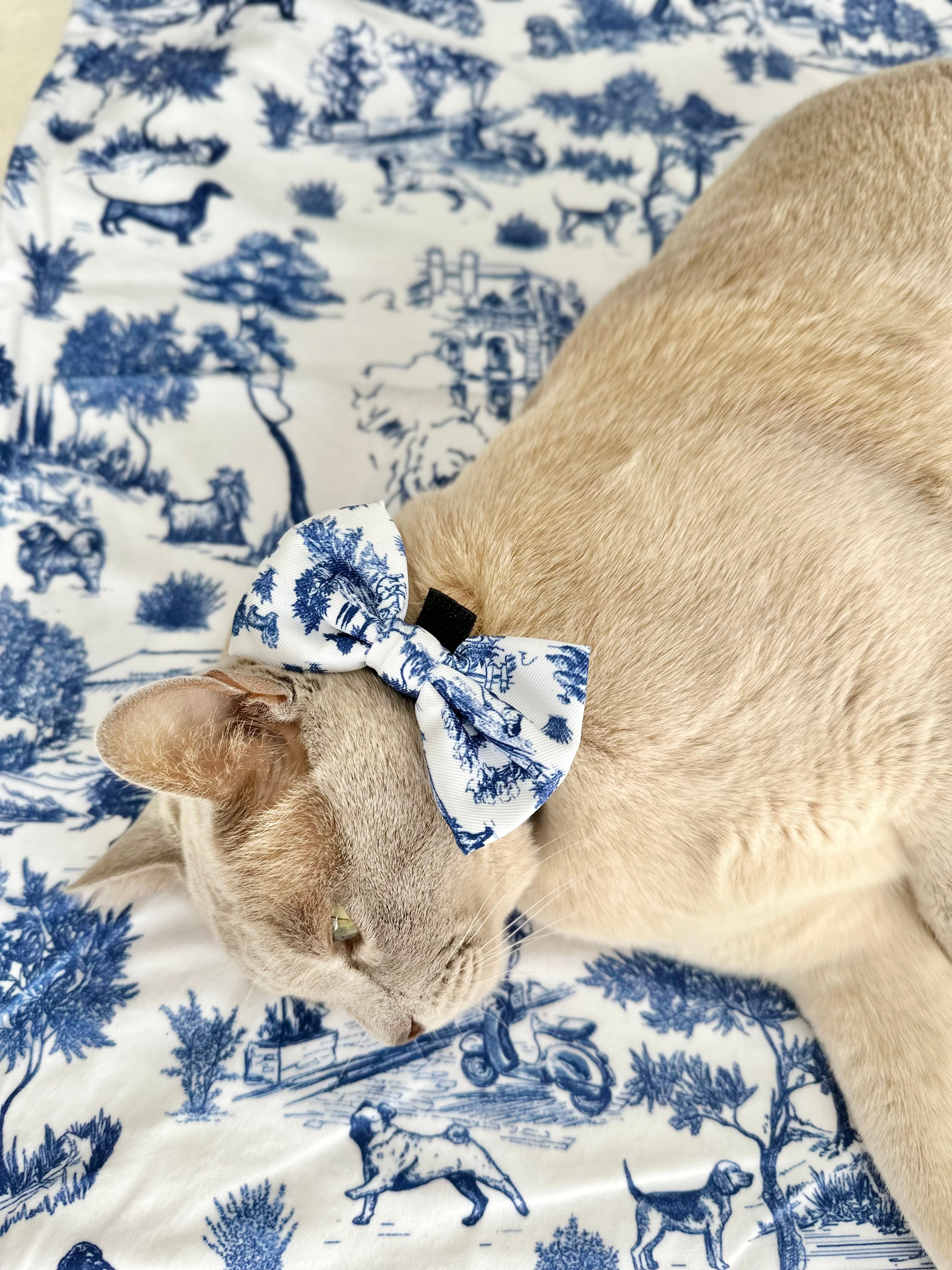 Coco & Pud Toile de Chien Cat Bowtie