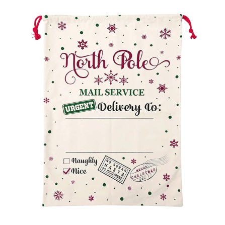 Coco & Pud Christmas Santa Sack North Pole Mail