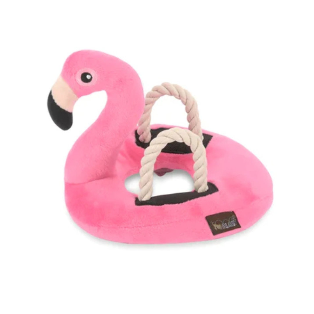 PLAY Flamingo Float Dog Toy