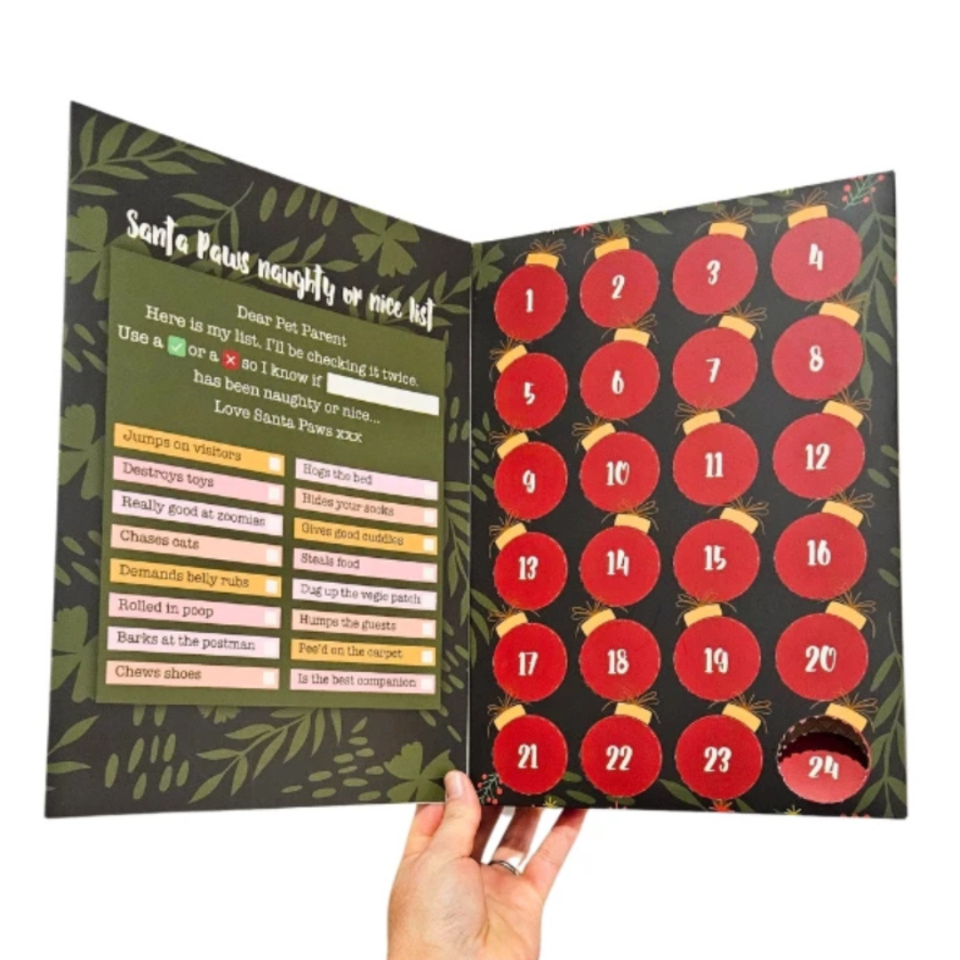 Pet Botanica Christmas Dog Treat Advent Calendar for Dogs