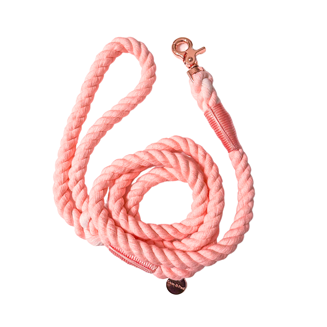 Coco & Pud Rose Rope Lead