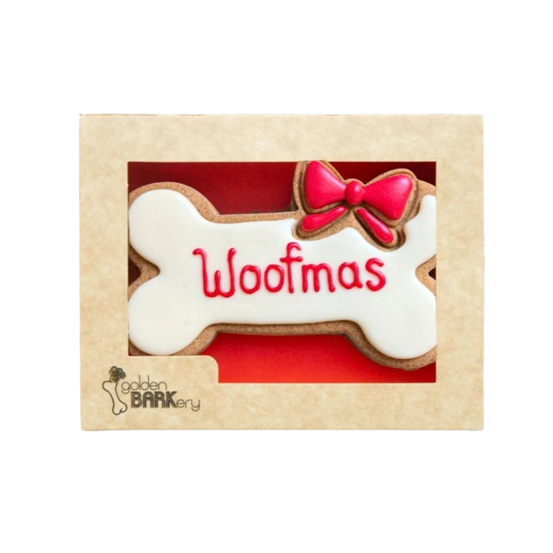 Woofmas Dog Bone - Christmas Dog Treats
