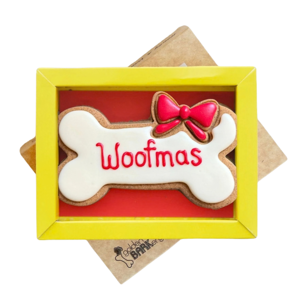 Woofmas Dog Bone - Christmas Dog Treats