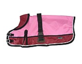 Waterproof Dog Coat 3022 - Red/ Pink - Coco & Pud