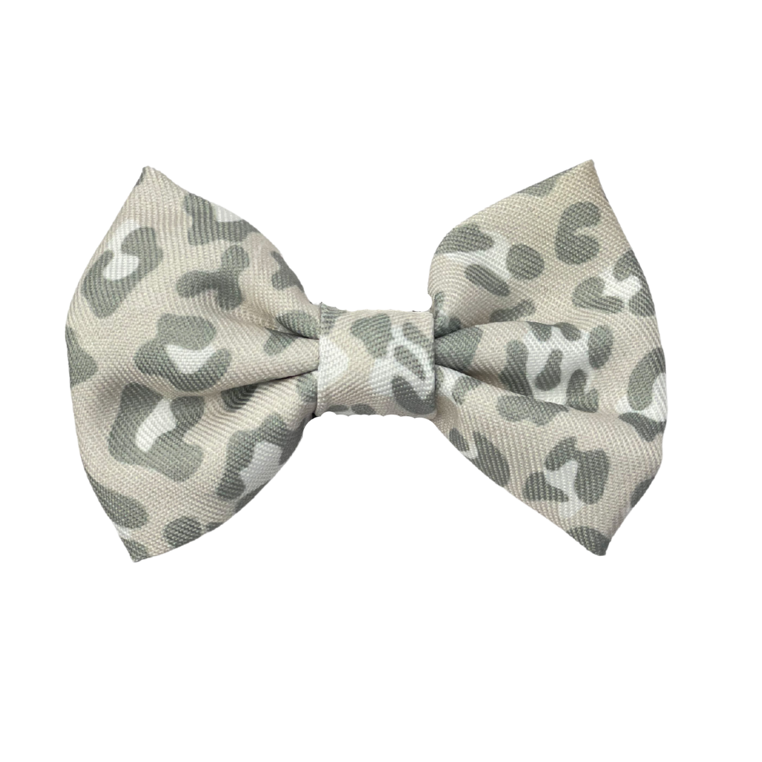 Coco & Pud Amur Leopard Dog Bow tie