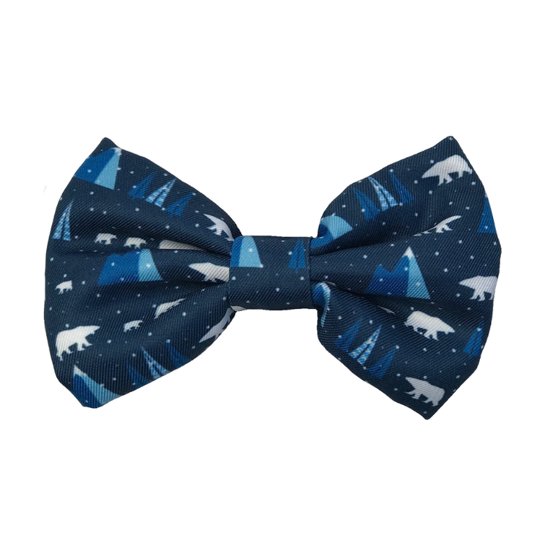 Coco & Pud Arctic Pup Bowtie