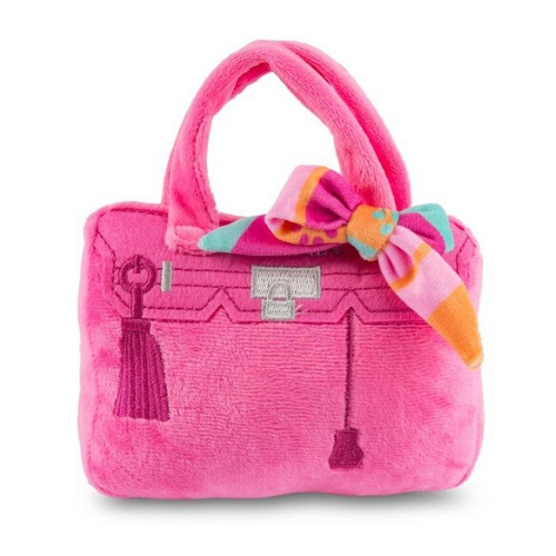 Coco & Pud Barkin Pink Bag Dog Toy