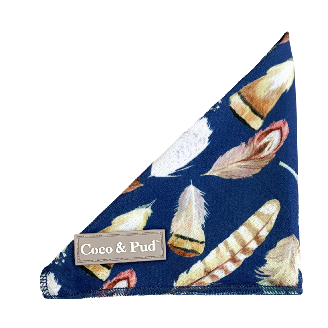 Coco & Pud Birds of a Feather Dog Bandana