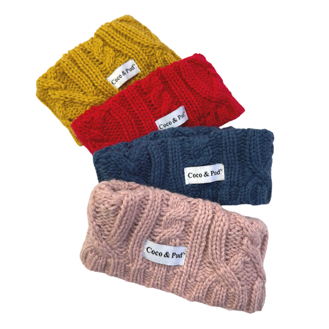 Coco Cable Snood - Barn Red