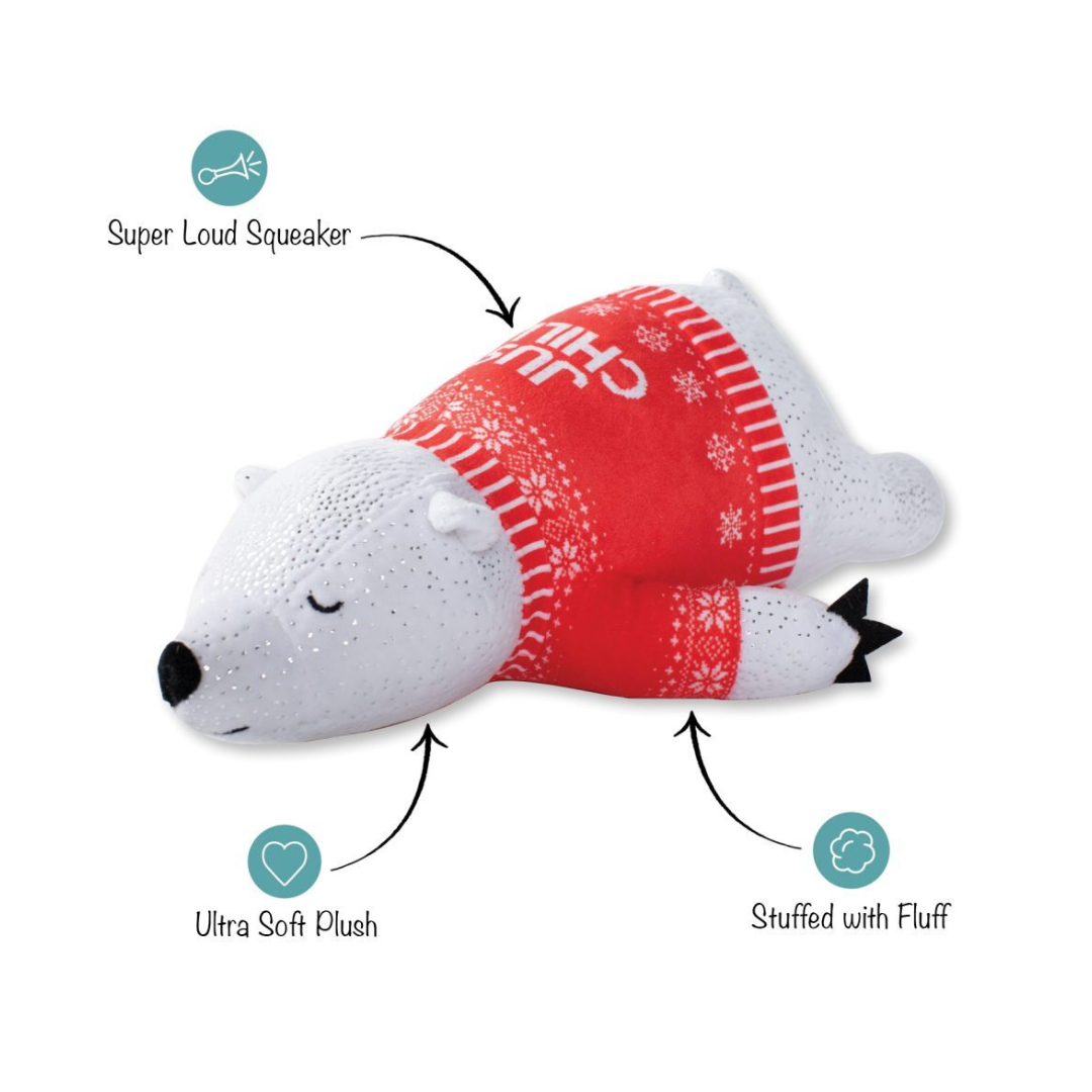 Chill Mode Christmas Dog Toy details - Fringe studio