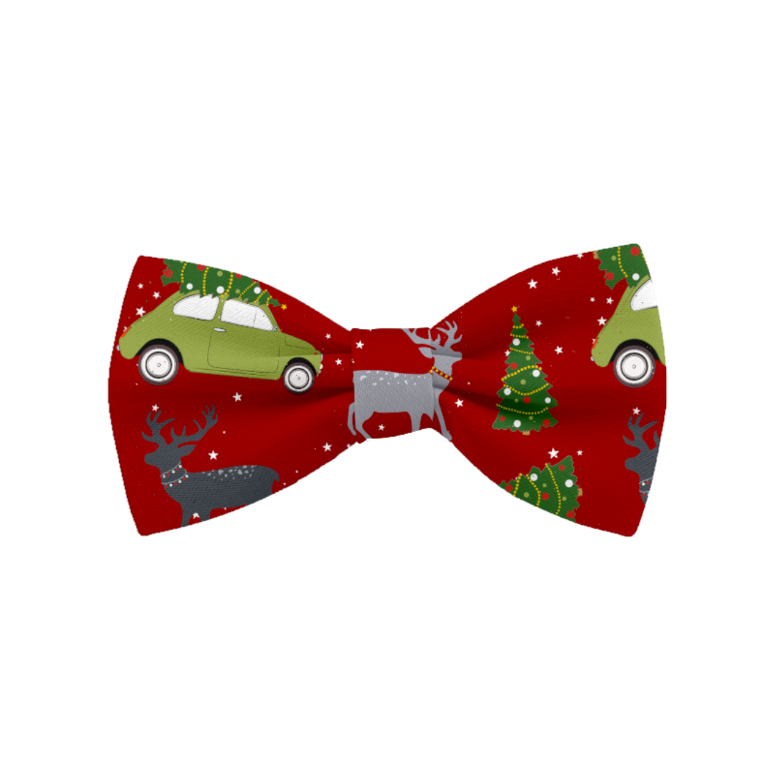 Coco & Pud Christmas Cat Collar & Bowtie