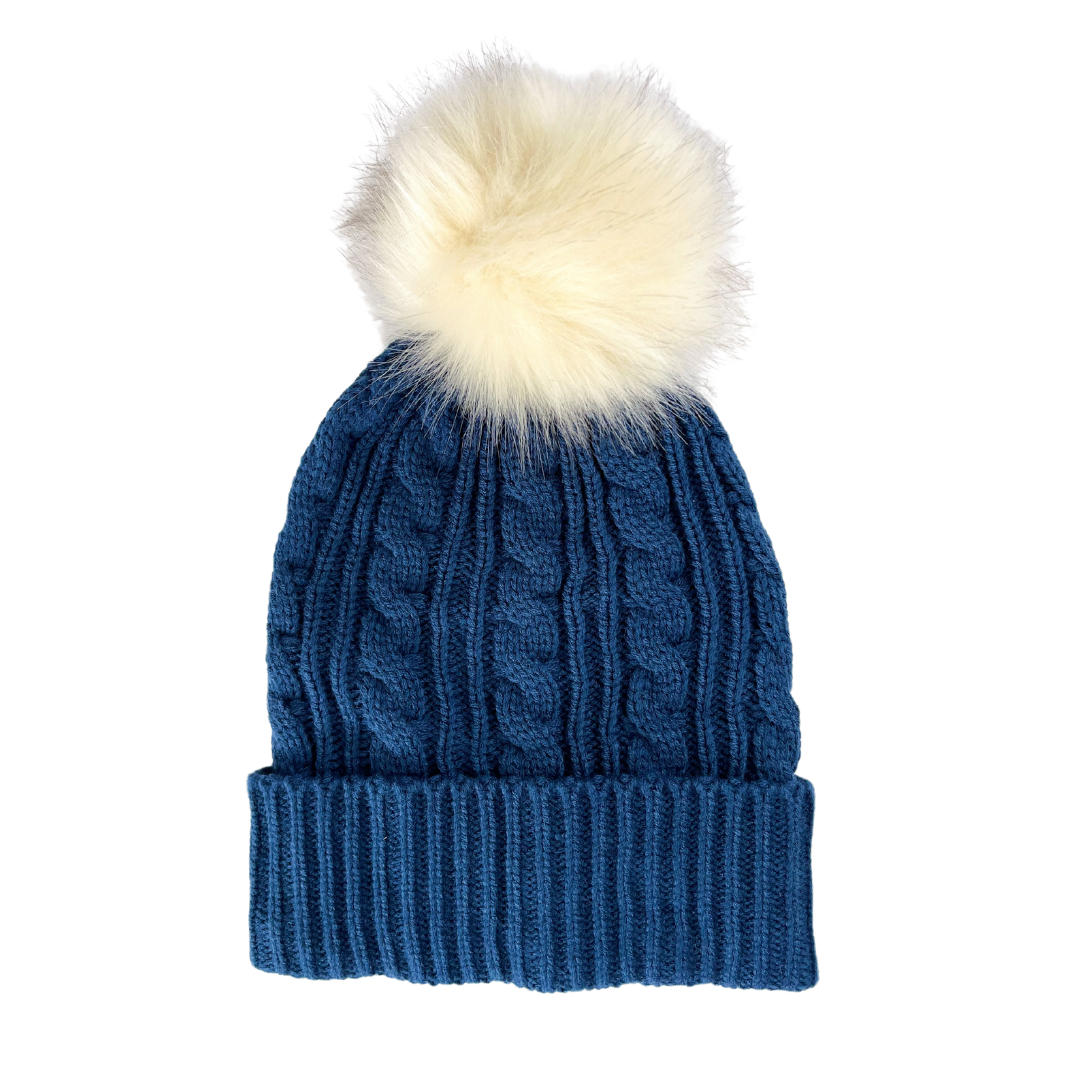 Coco & Pud Cable Wool Beanie