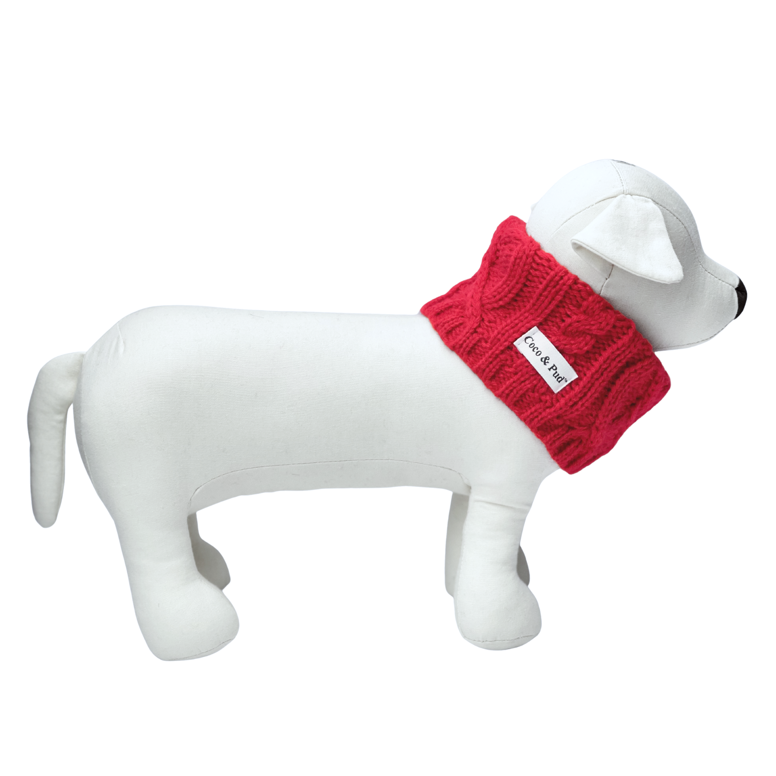 Coco Cable Snood - Barn Red