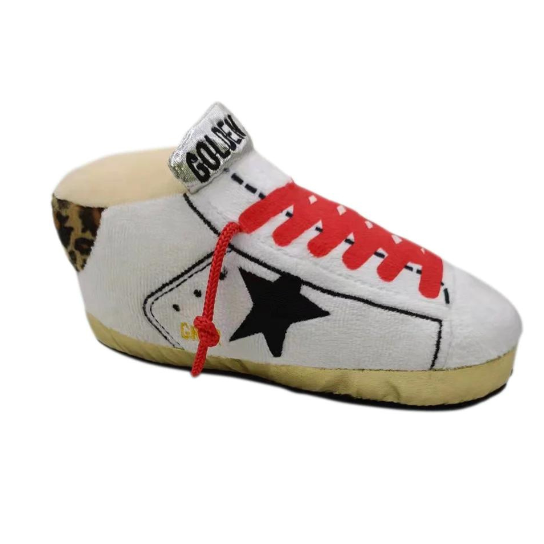 Coco & Pud Golden Pooch Tennis Shoe Dog Toy Australia- Haute Diggity Dog
