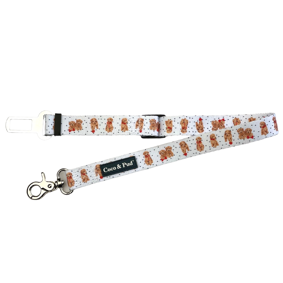 Coco & Pud Oodles of Fun Car Seat Belt Restraint