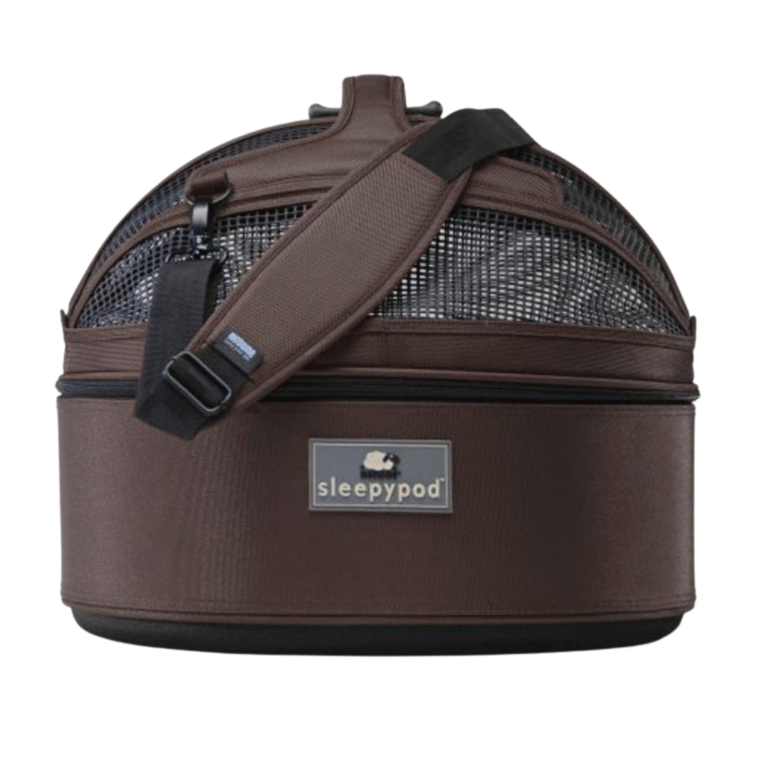 Coco & Pud Sleepypod Pet carrier - Dark Chocolate