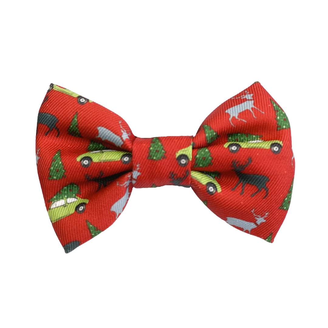 Coco & Pud Deck The Paws Cat Bow Tie