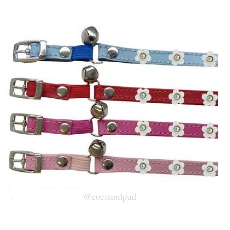 DOGUE Coco Cat with Flowers Collar - Coco & Pud
