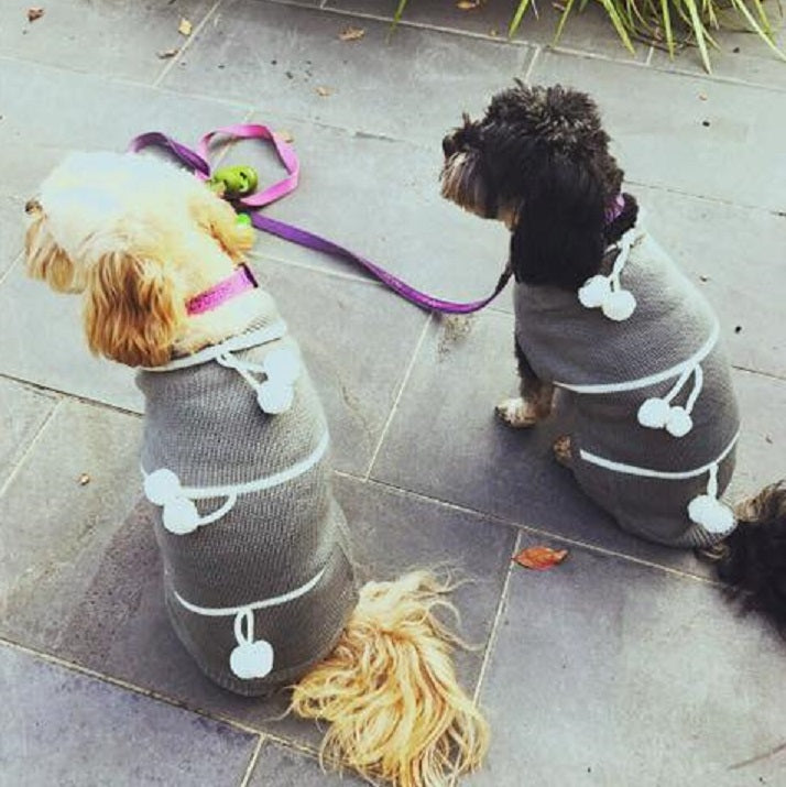 Pom Pom Dog Sweater - Coco & Pud