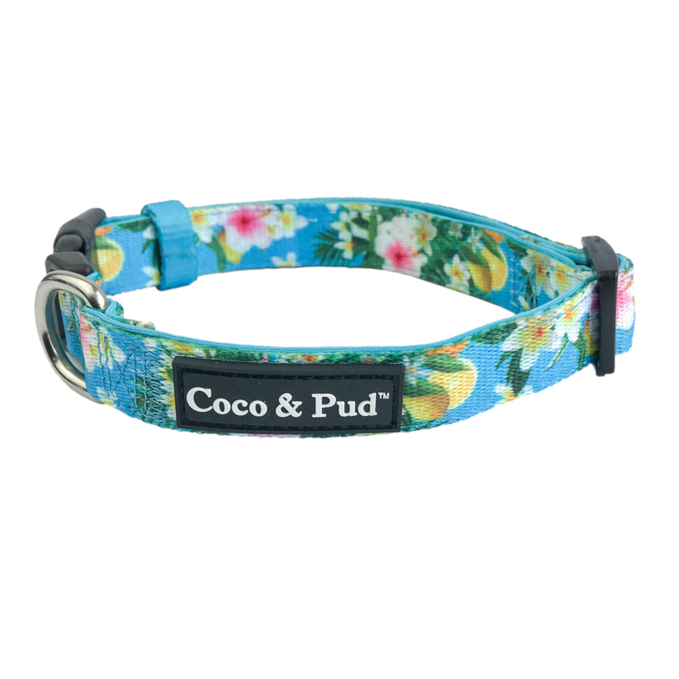 Flamingo Tropical Dog Collar